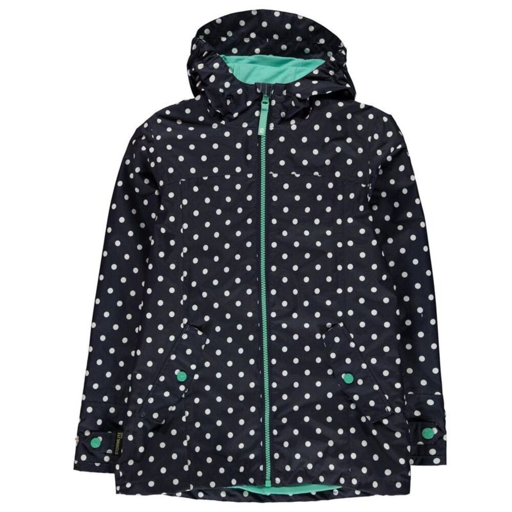 Gelert Childrens/Kids Coast Polka Dot Jacket / Navy Dot